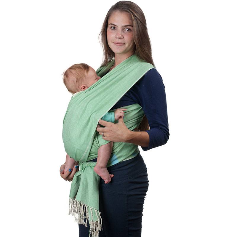 Слинг-шарф для новорождённых: выбираем и носим правильно