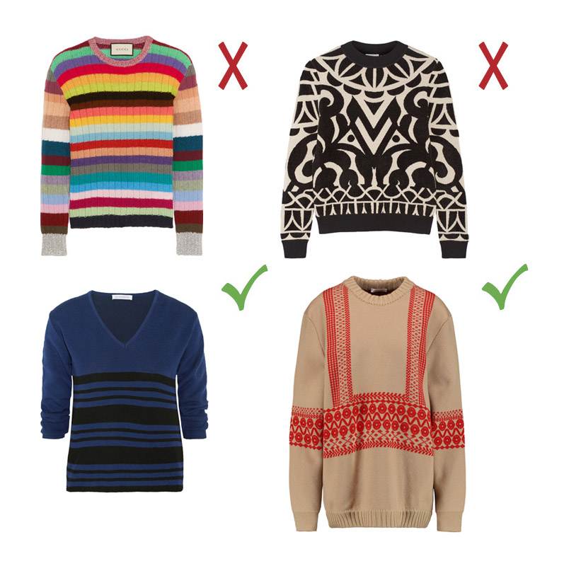 Шесть видов материала для выбора подходящего свитера