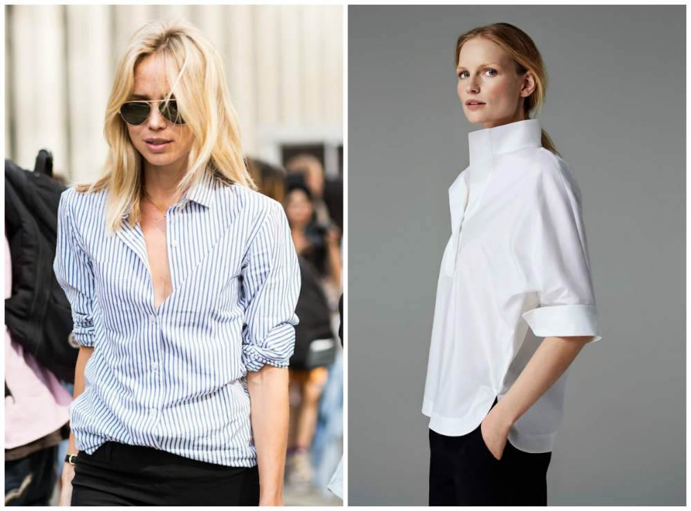 Рубашки — с чем и как носить базовый предмет женского гардероба
