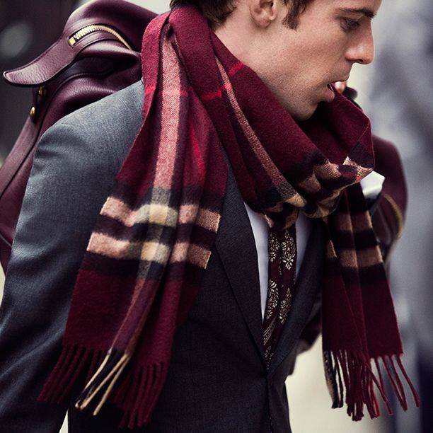 Как красиво завязать мужской шарф