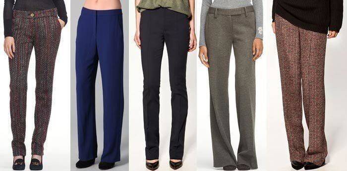 Фасоны женских брюк: популярные модели и образы с ними