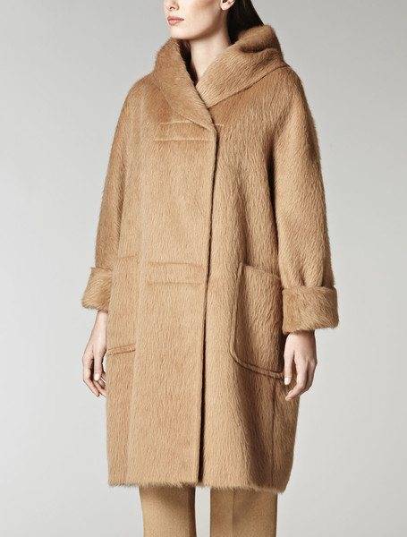 Пальто из альпаки – с мехом, капюшоном, поясом, халат, оверсайз, пиджак, кардиган, для полных, с чем носить