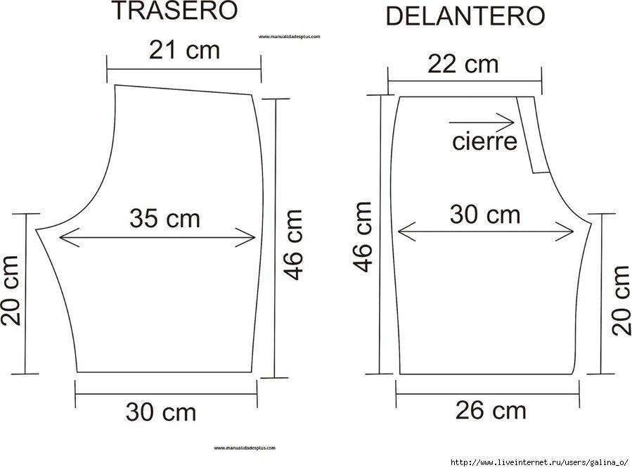 Выкройка шорты женские