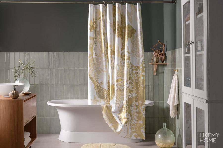 Как выбрать штору для ванной из полиэстера | онлайн-журнал о ремонте и дизайне