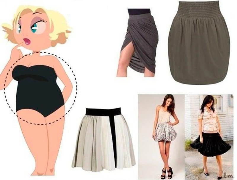 Как выбрать юбку по типу фигуры: учимся на примере звезд и модных блогеров | world fashion channel