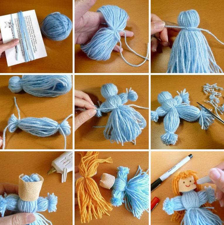 Игрушки из ниток для вязания. поделки из ниток своими руками - интересные и полезные мастер-классы, дельные советы и красивые фото идеи