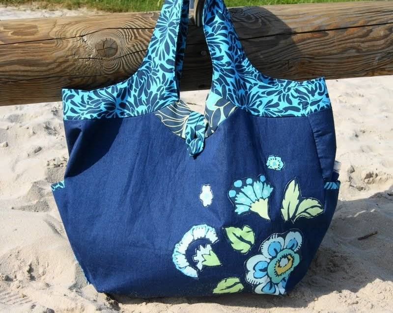 Как сделать эксклюзивную пляжную сумку своими руками
