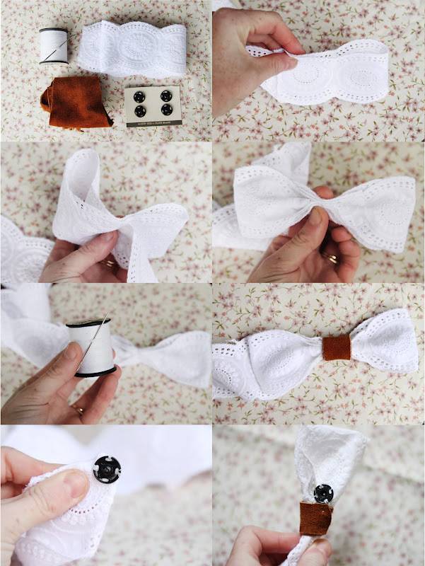 Гардероб мастер-класс шитьё шьём галстук-бабочку нитки ткань