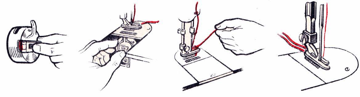 Как правильно вставить иглу в швейную машину? . обсуждение на liveinternet