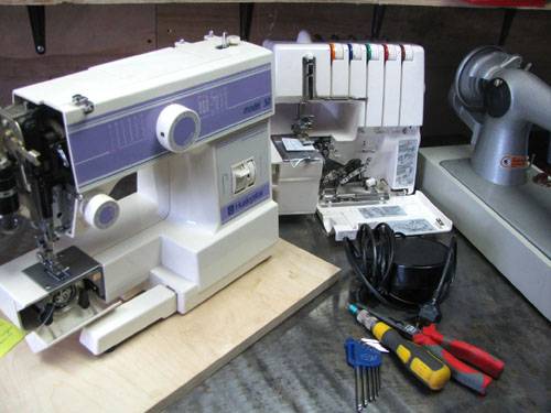 Как самостоятельно отремонтировать швейную машинку