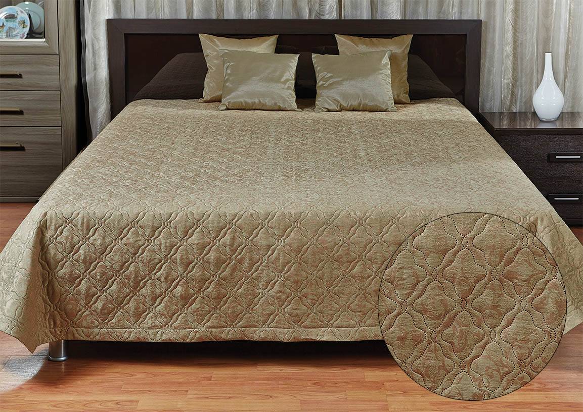 Лучшая ткань для покрывала на кровать: все плюсы и минусы популярных натуральных, синтетических
