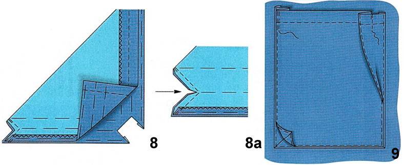 Карман-портфель модель 3 готовая выкройка кармана-портфеля с припусками на швы