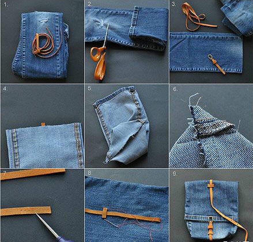 Сумка из джинсов: оригинальные идеи и пошаговые мастер-классы. идеи для создания сумок из старых джинсов