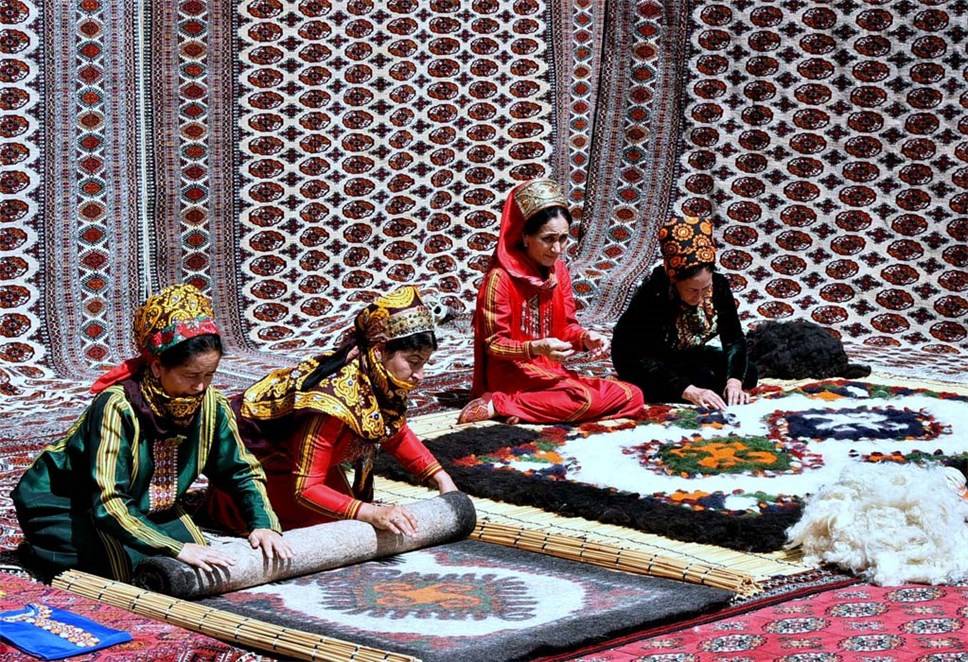 Сокровища туркменистана — ковры