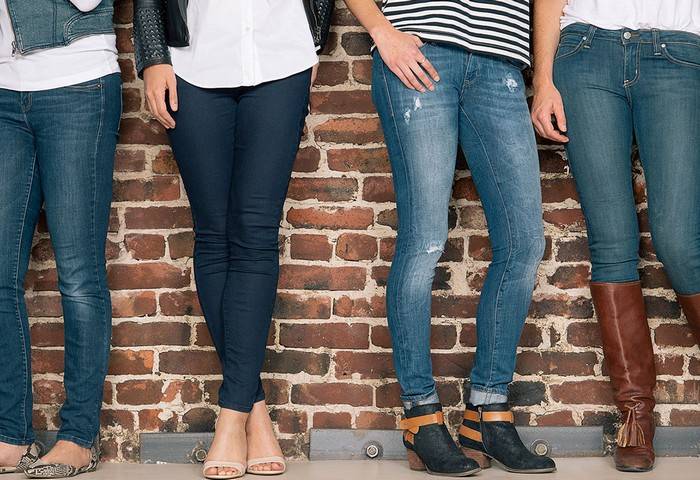 Кому подходят джинсы скинни и с чем их носить? :: syl.ru