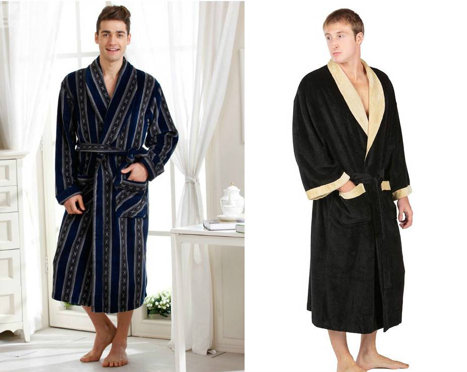 Как выбрать халат мужчине: подробная инструкция