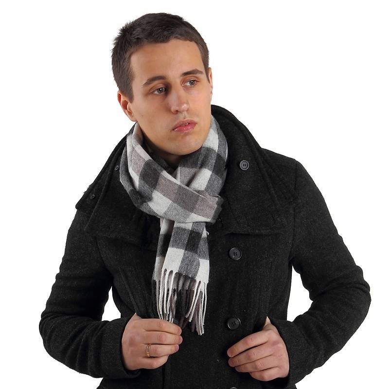 Как завязать шарф мужчине — 10 способов