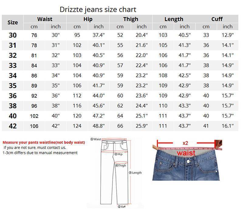 Подбираем размер джинсов на “алиэкспресс”