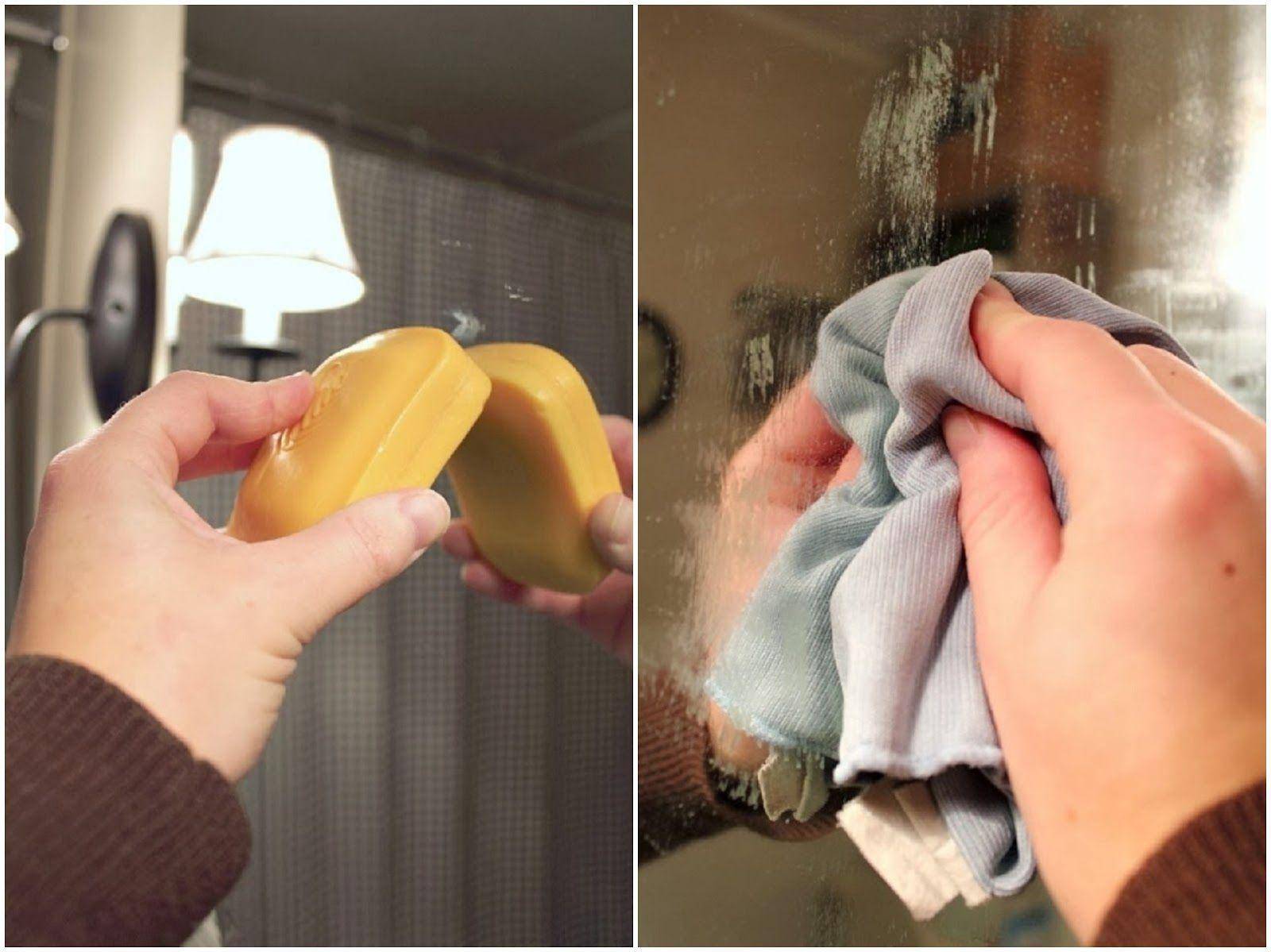 Как помыть зеркало без разводов в домашних условиях