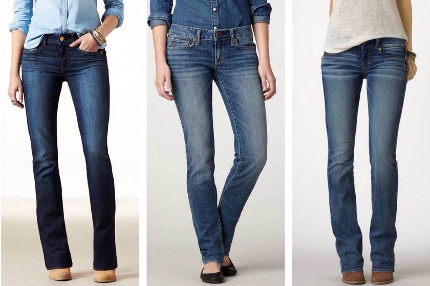 Как выбрать джинсы в магазине по своей фигуре и фасону?
