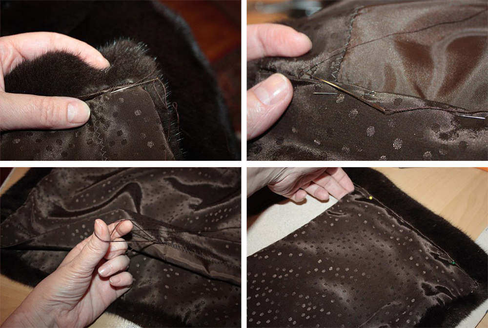 Как подшить пальто с подкладкой в домашних условиях пошагово