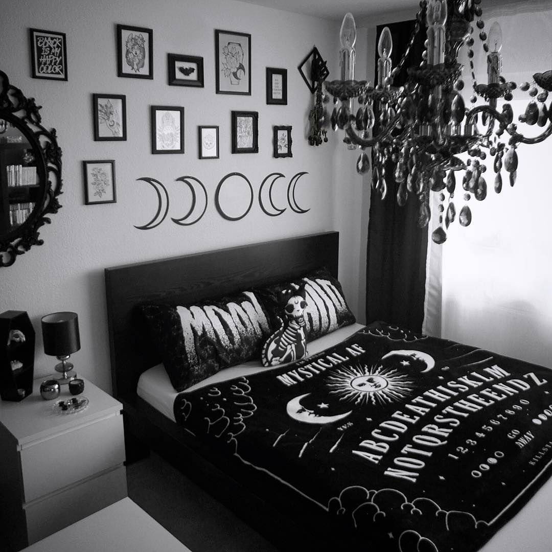 Черно-белые идеи для оформления вашей спальни