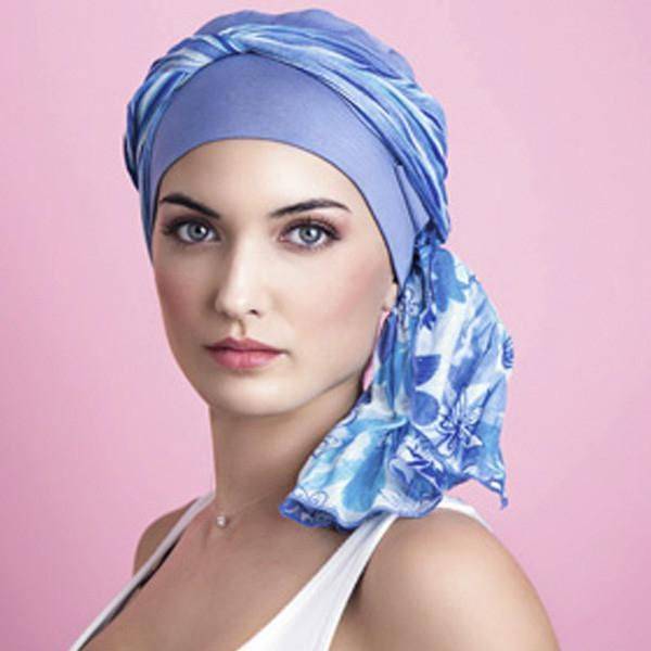 Как завязать красиво на голове платок