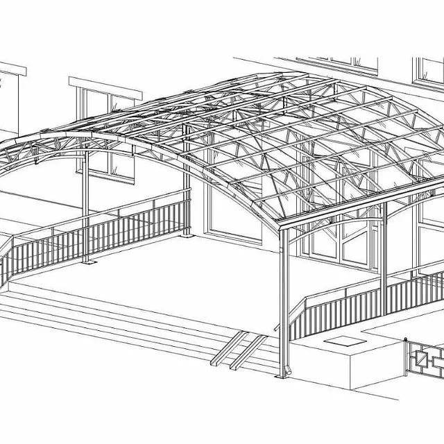 Экономное и оригинальное решение — односкатная крыша с козырьком: виды, проектирование, этапы постройки