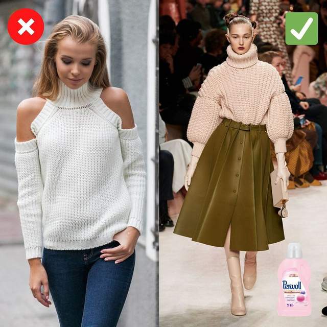 Модные свитеры на осень и зиму: женские модели на фото, с чем носить