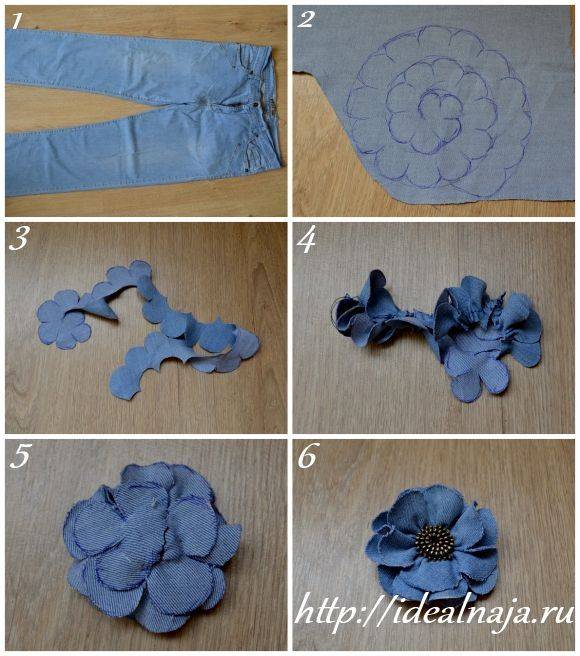 Как сделать красивые розы из ткани своими руками