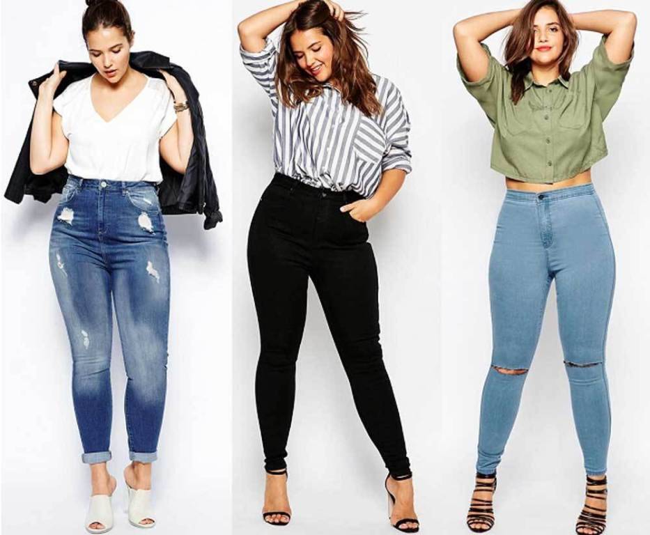 Топ 10 лучших женских джинсов больших размеров