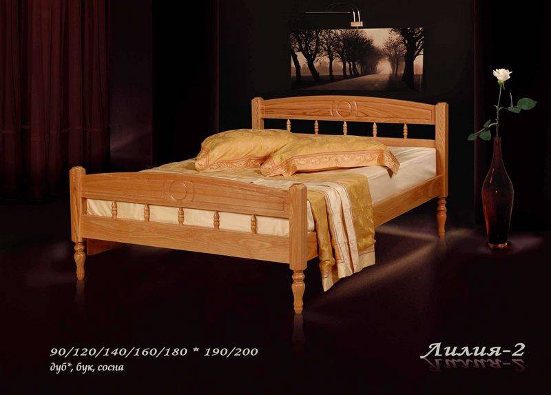 Кровати Фокина из массива - натуральность и стиль