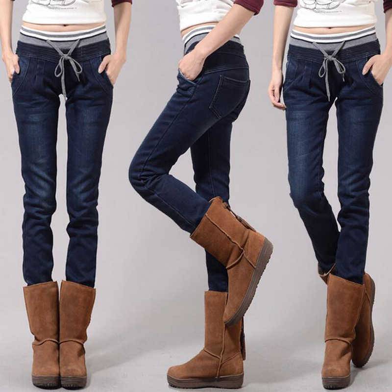 Утепленные джинсы женские, 100 вариантов стильных сетов
