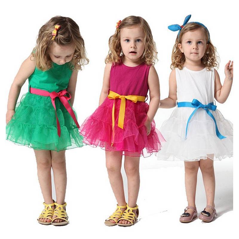 Детские платья, популярные повседневные и праздничные фасоны