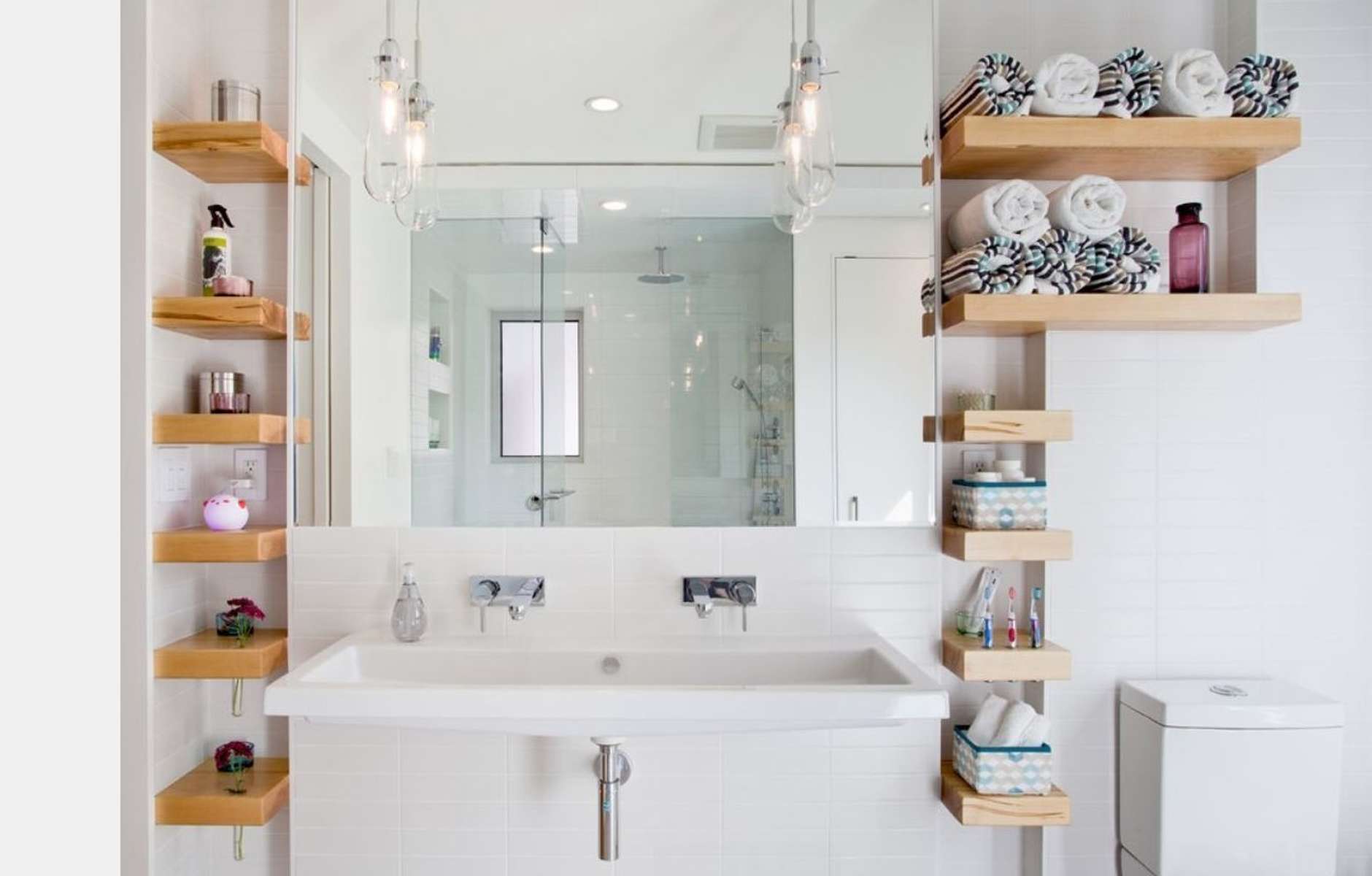 10 идей для обустройства ванной, которые сделают её удобнее