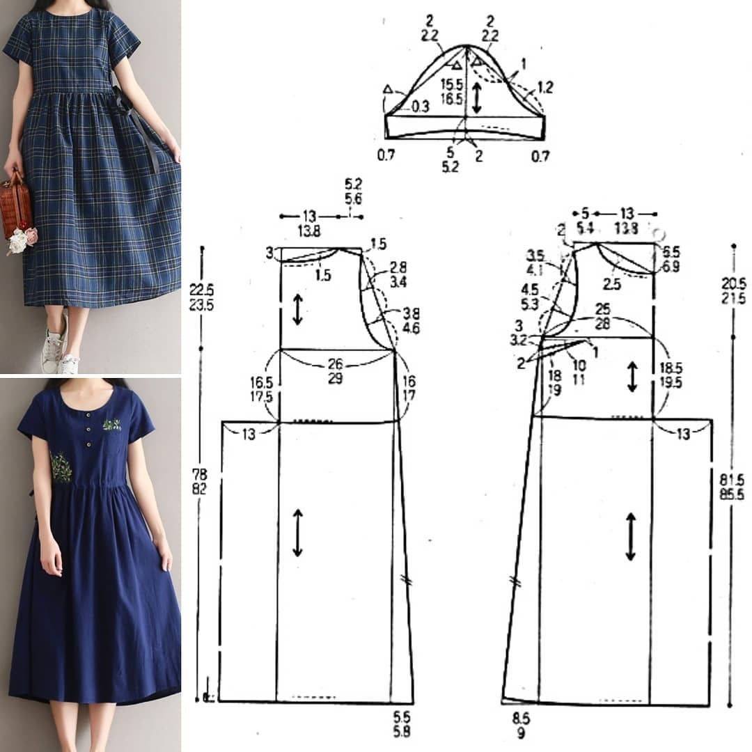 Как сшить платье в домашних условиях пошагово