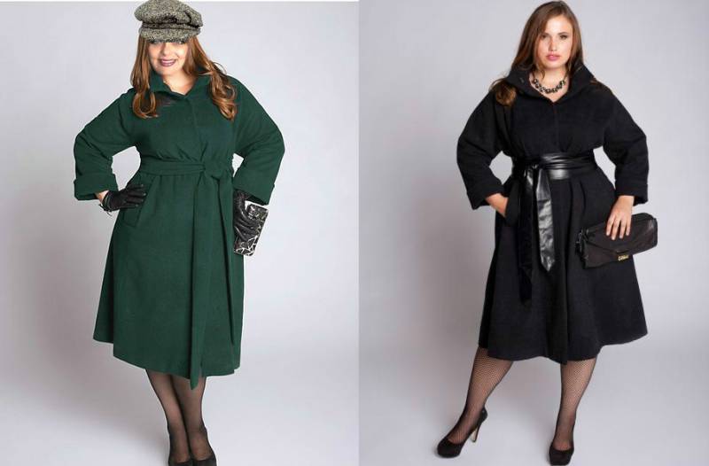 Как выбрать пальто для полной женщины?