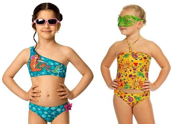 Самые модные детские купальники для девочки в 2021 году