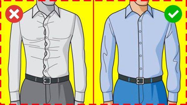 Как выбрать мужскую рубашку? правила