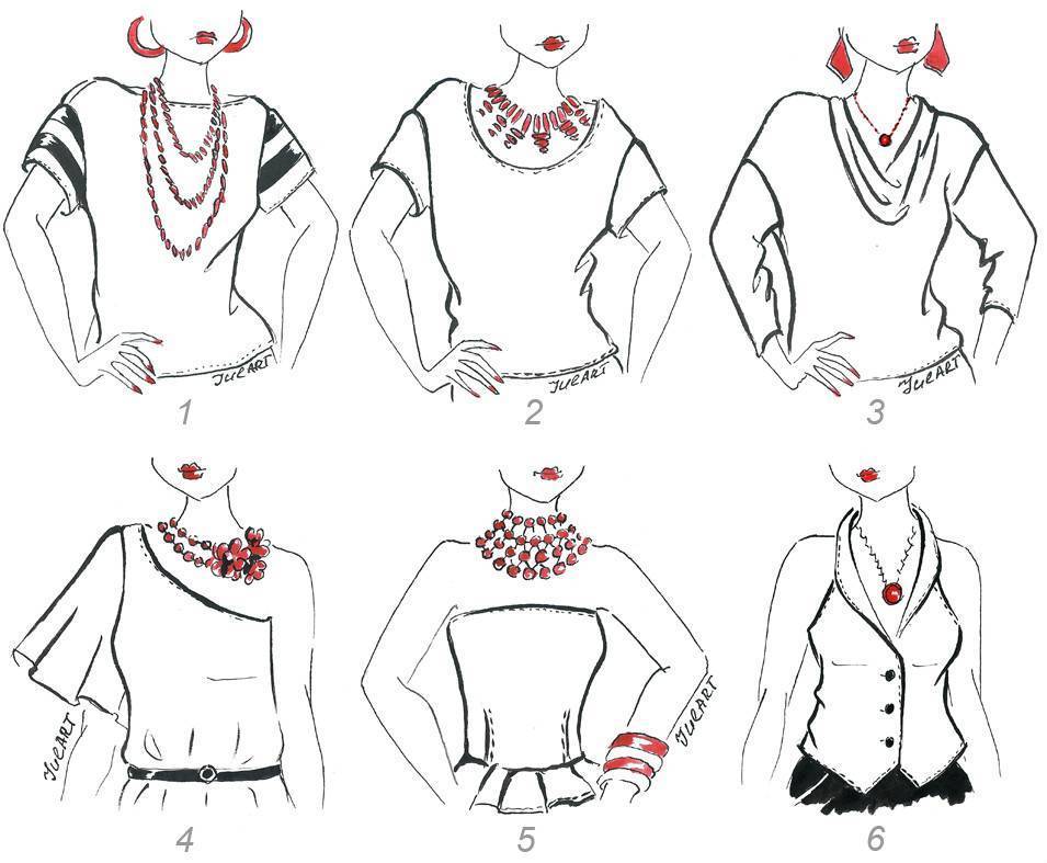 Женские украшения на шею: правила, идеи и последние тренды