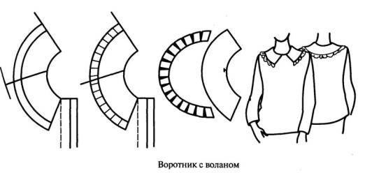 Выкройка женская блуза с воланами на рукавах (р 8-20 uk)