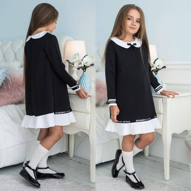 Модные школьные платья для девочек помогут общаться со сверстниками и обрести уверенность в себе