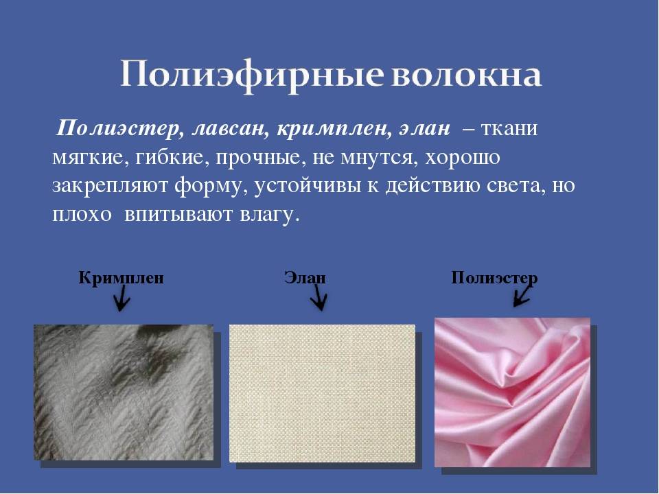Все о полиэфирной ткани и волокнах: отличия от полиэстера