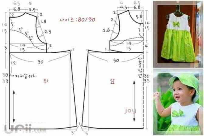 Строим базовую выкройку детского платья | красиво шить не запретишь!