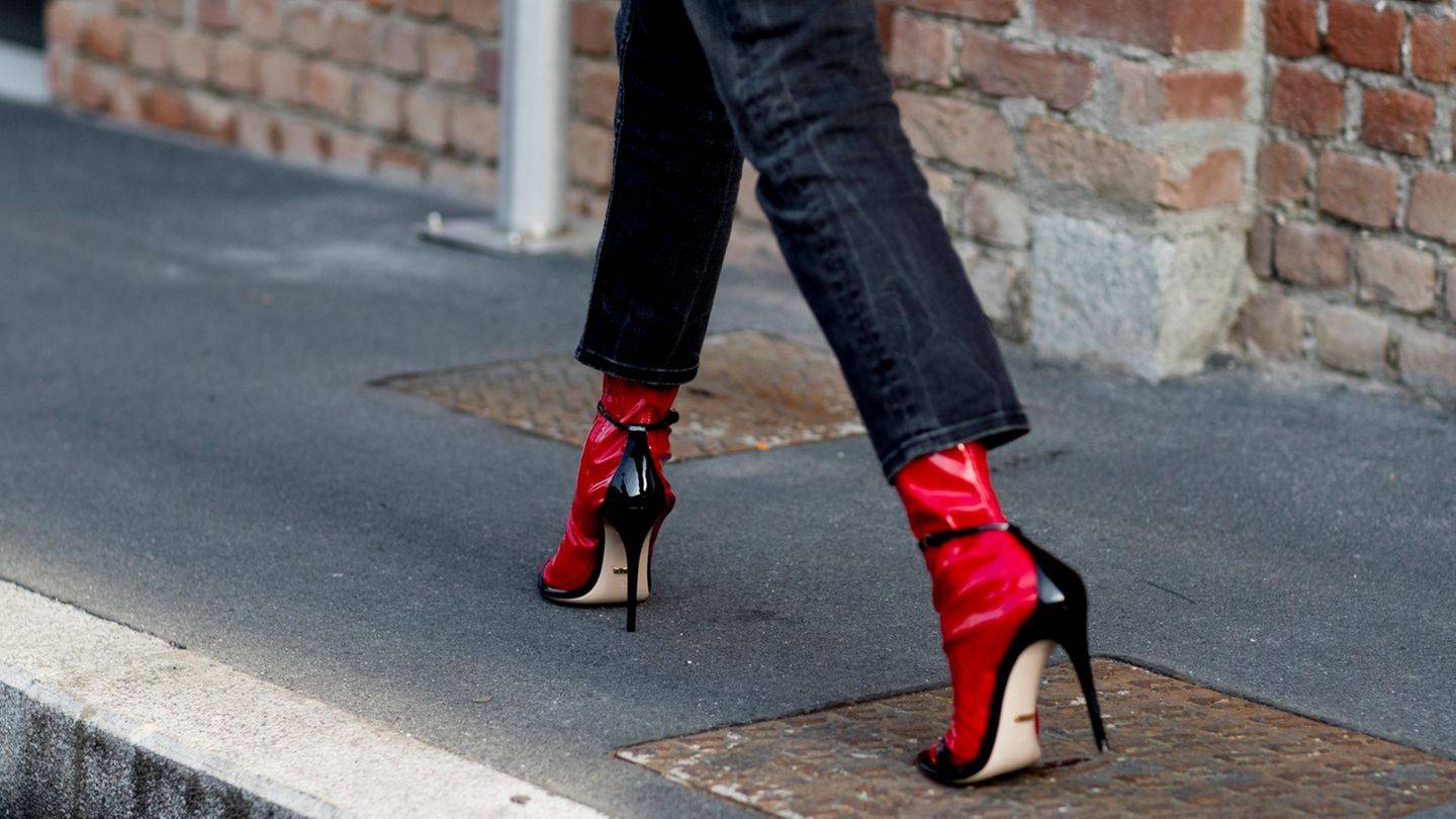 Красные туфли: с чем носить? :: syl.ru
