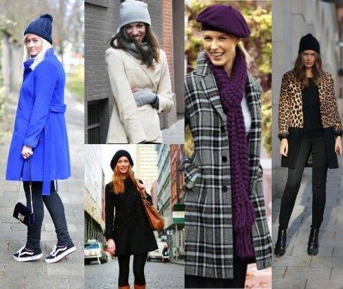 Как правильно носить женский берет зимой - фото, разные способы