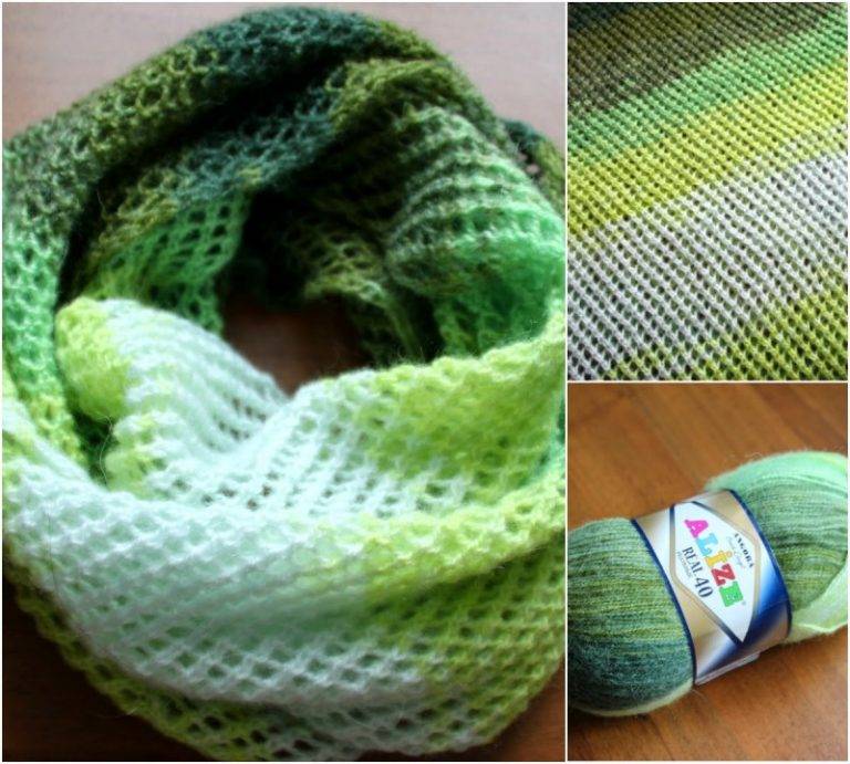 Как связать шарф спицами для женщины: новые модели, схемы