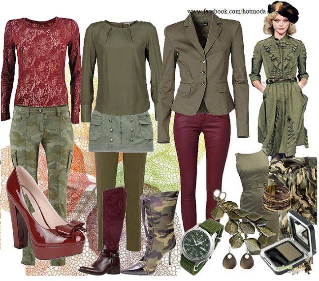 Стиль «милитари» в женской одежде и фото стиля «милитари»-2023 для девушек и женщин