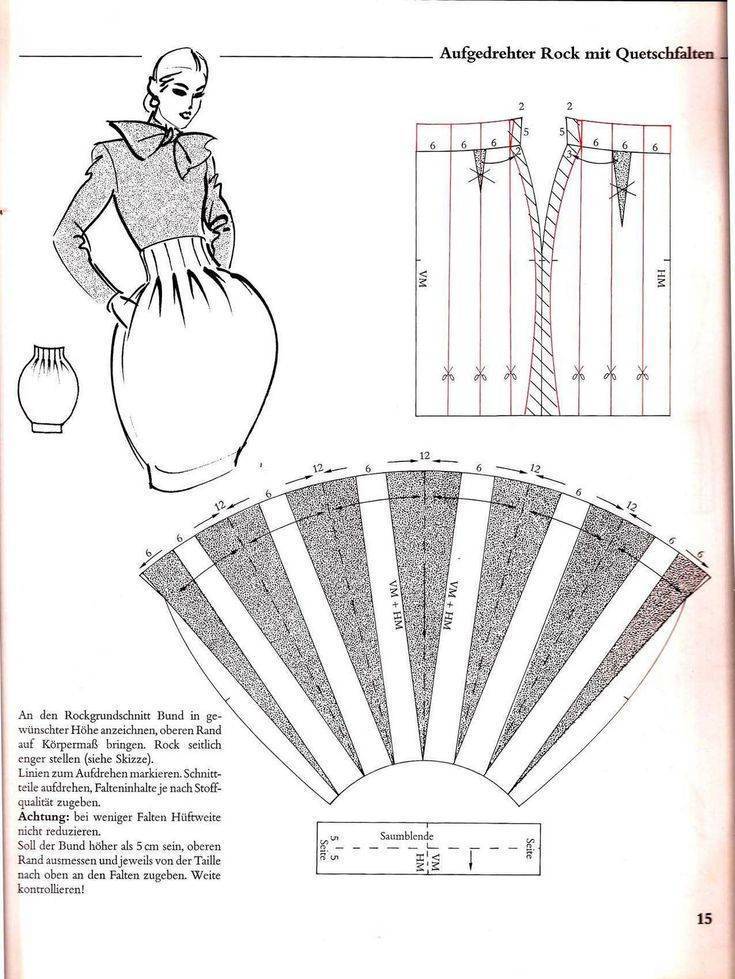 Выкройка юбки-тюльпан - placeclean
