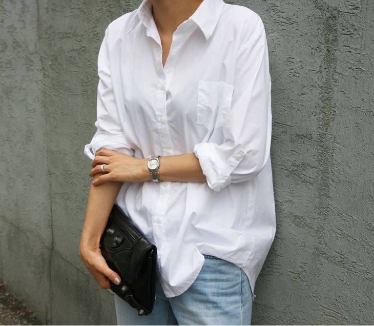 Белая рубашка - культовая и универсальная основа гардероба -